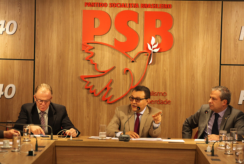 Reunião da bancada do PSB [fotografo] Paulino Menezes [/fotografo]