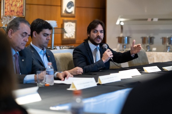 Pedro Cunha Lima (PSDB-PB) e Tiago Mitraud (Novo-MG) fazem parte do Livres.
[fotografo] Carolina Silveira / Raps / Divulgação [/fotografo]