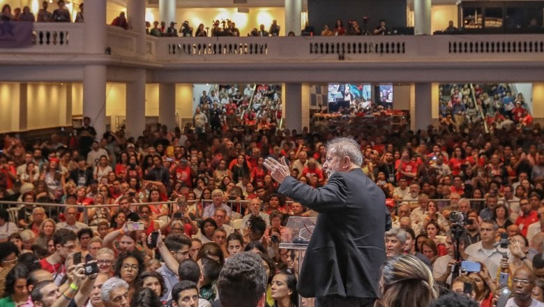 Lula discurso em congresso do PT