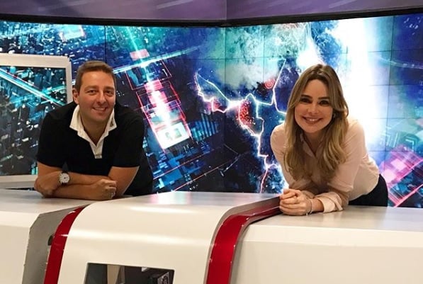 Eliseu Neto com Rachel Sherezade no STB [Imagem arquivo pessoal]