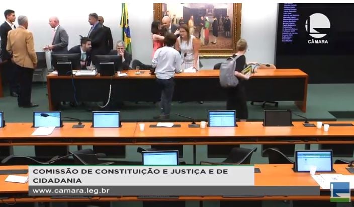 CCJ da Câmara [fotografo]Reprodução/TV Câmara[/fotografo]