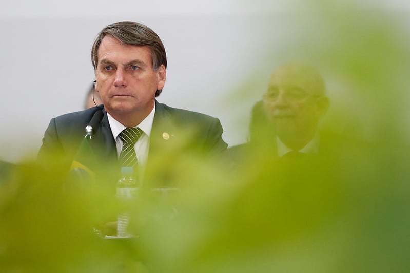 Bolsonaro evitou a imprensa pelo segundo dia consecutivo[fotografo]Alan Santos/PR[/fotografo]