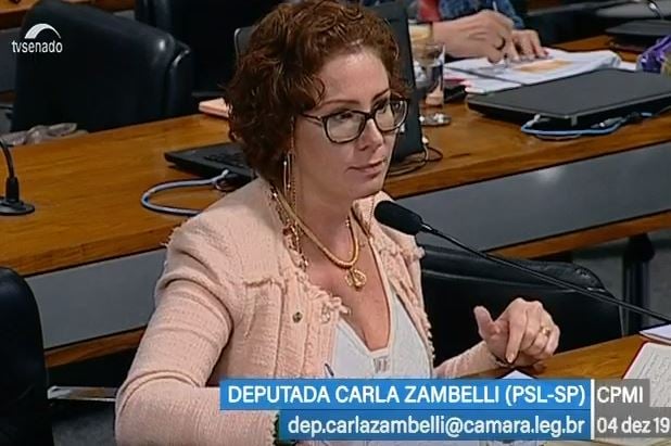 Deputada Carla Zambelli (PSL-SP)