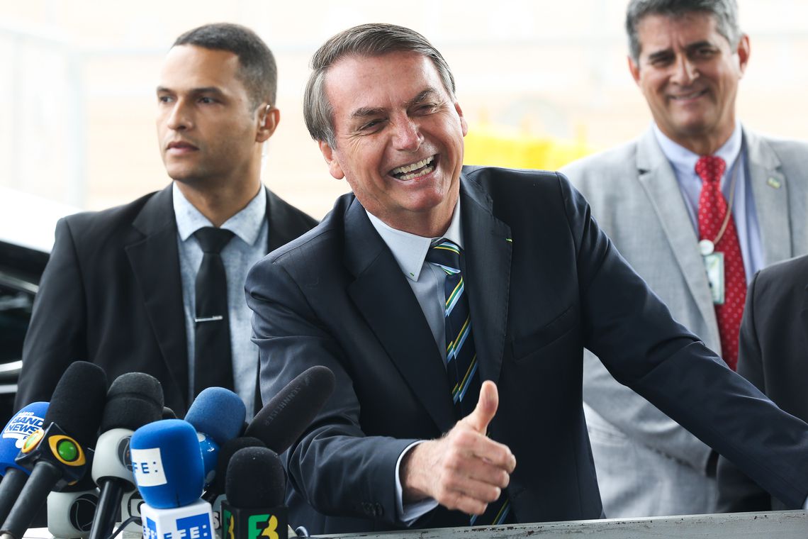 Presidente Jair Bolsonaro. [fotografo] Antonio Cruz/ Agência Brasil[/fotografo]