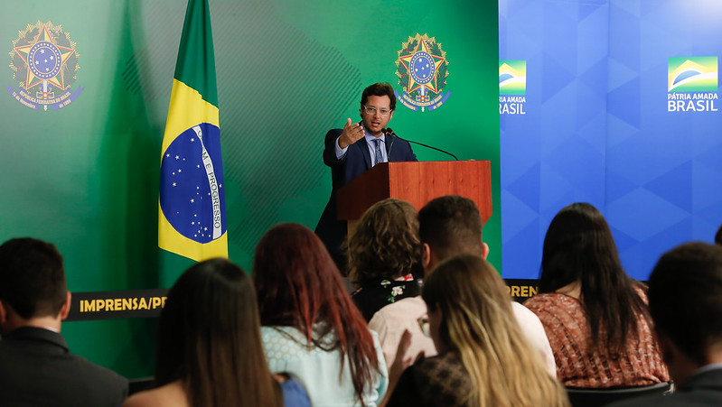 Secretário Especial de Comunicação Social, Fábio Wajngarten [fotografo] Foto: Anderson Riedel/PR [/fotografo]