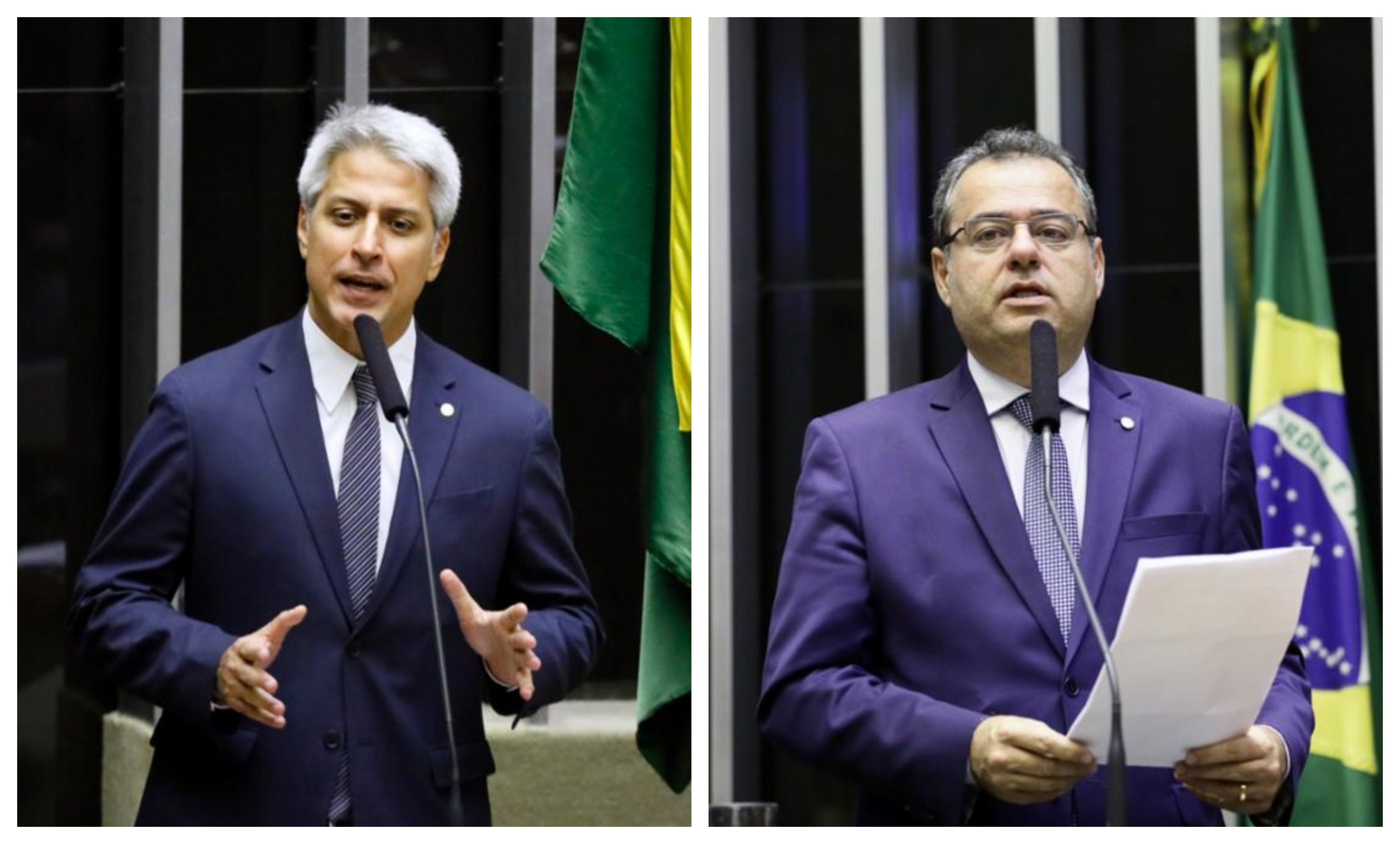 Os deputados Alessandro Molon e Danilo Cabral, do PSB [fotografo]Luis Macedo/Câmara dos Deputados[/fotografo]