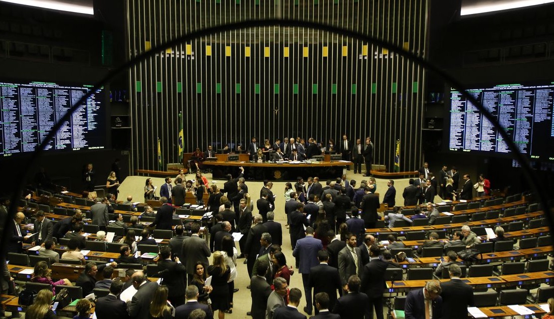 Deputados e senadores em sessão conjunta do Congresso antes da pandemia[fotografo] Fabio Pozzeboni [/fotografo]