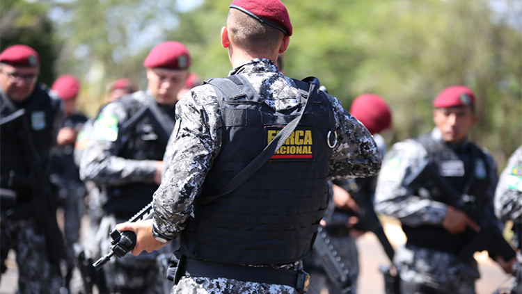 Tropa da Força Nacional de Segurança [fotografo]Ministério da Justiça e Segurança Pública [/fotografo]