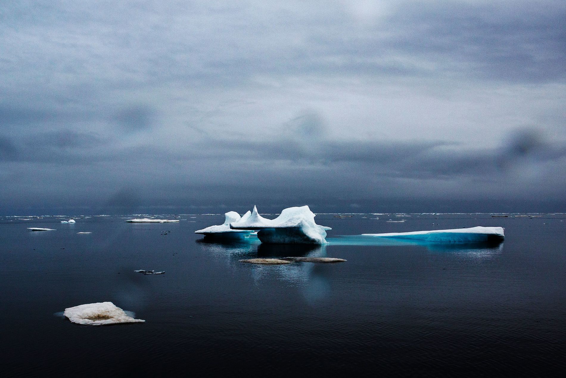 Oceano Ártico em Barrow, no Alasca, em junho de 2015.
Foto: Katie Orlinsky, Nat Geo Image Collection.