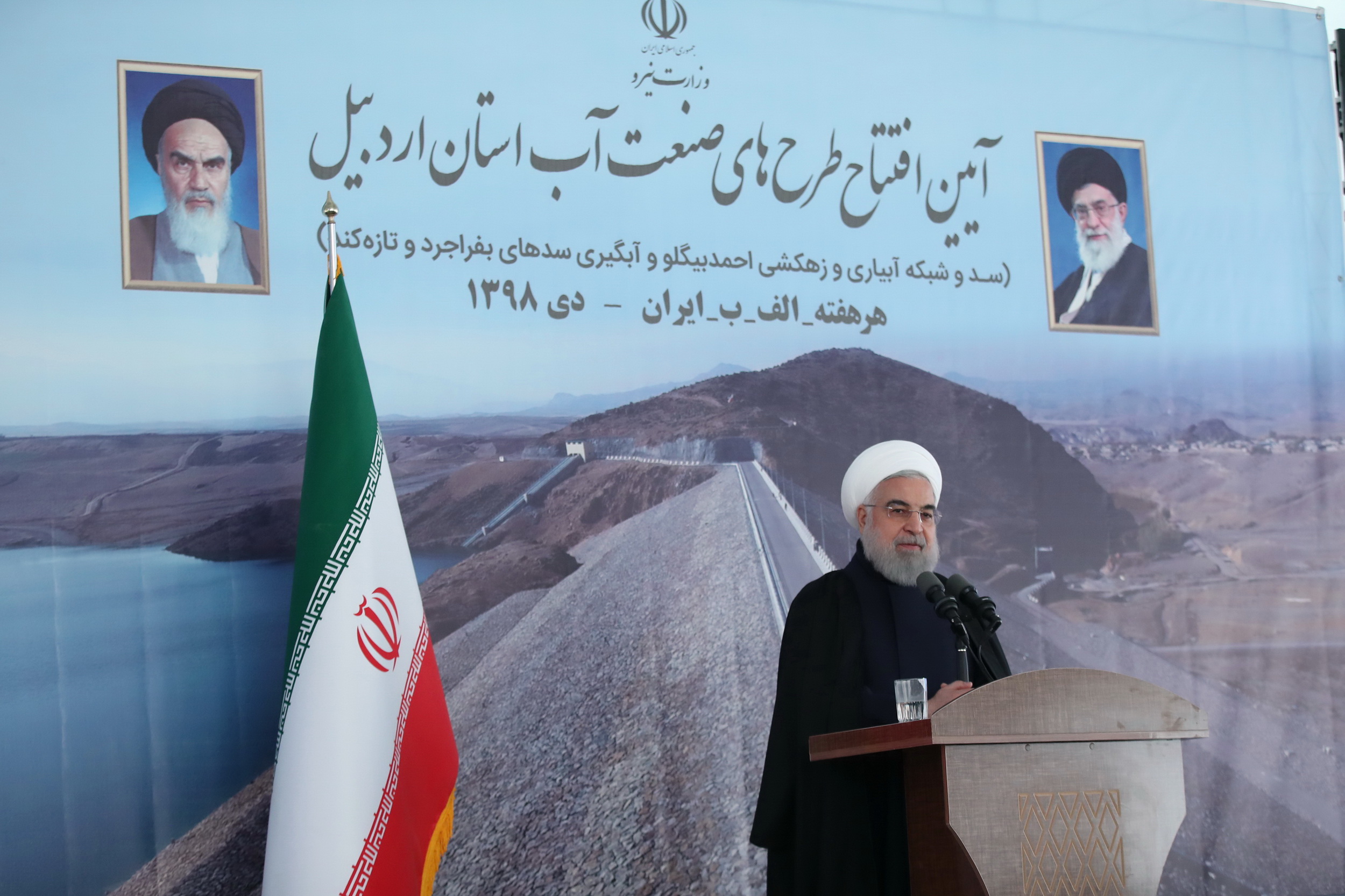 O presidente do Irã, Hassan Rohani, em discurso nesta semana[fotografo]Presidência do Irã[/fotografo]