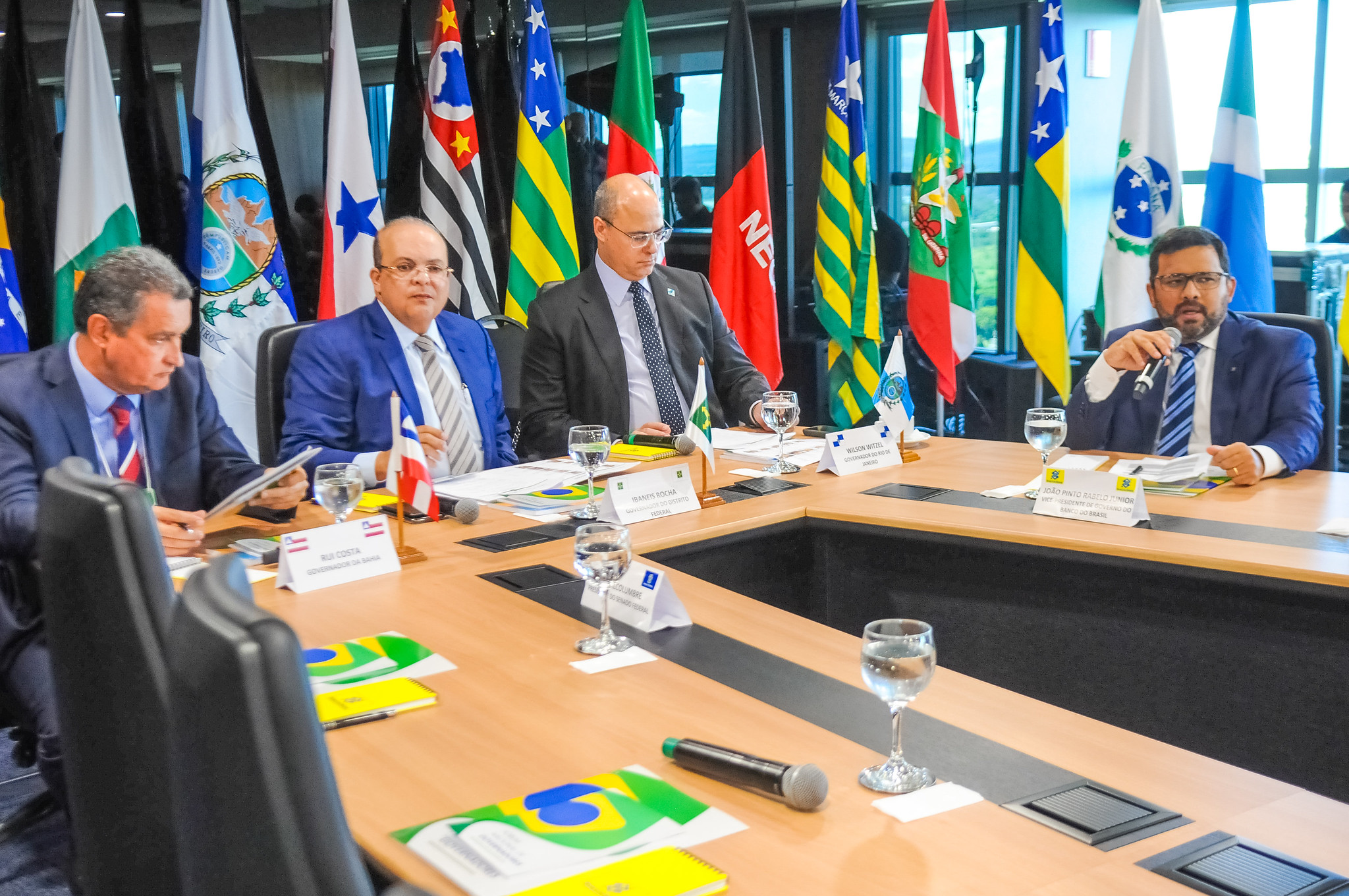 Governadores participam do 8° Fórum dos Governadores. Foto:  Lúcio Bernardo Jr/Agência Brasília