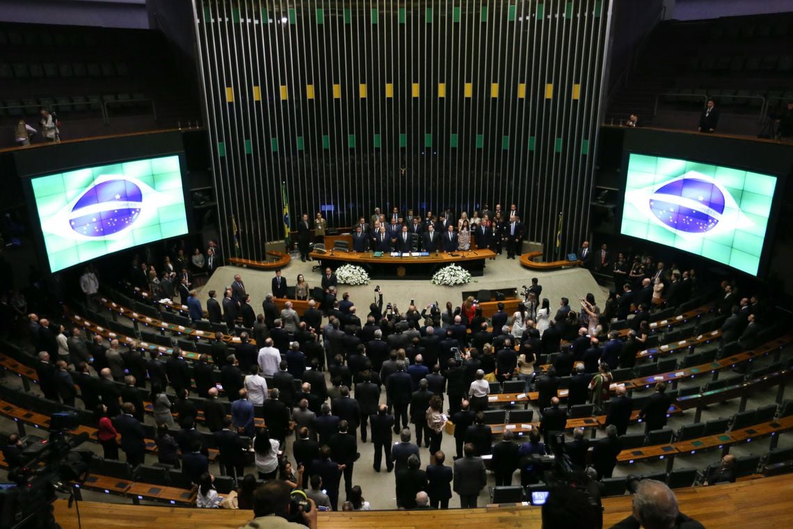 Solenidade de abertura do Ano Legislativo do Congresso Nacional. Presenca do ministro da Casa Civil, Eliseu Padilha
[fotografo]Fábio Rodrigues Pozzebom/Agência Brasil
 [/fotografo]