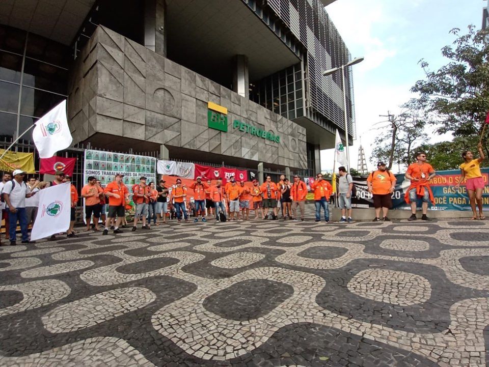 Greve dos petroleiros durou 20 dias [fotografo] Divulgação/FUP[/fotografo]