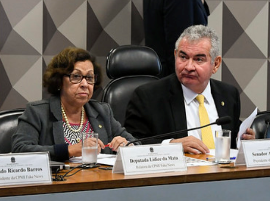 Lídice da Mata. relatora, e Ângelo Coronel, presidente da CPI, comandam as investigações[fotografo]Edilson Rodrigues/Ag. Senado[/fotografo]