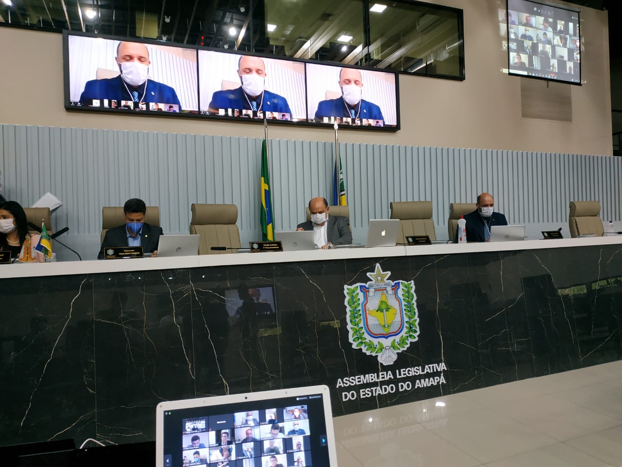 [fotografo] Reprodução/Assembleia Legislativa do Amapá (Aleap) [/fotografo]