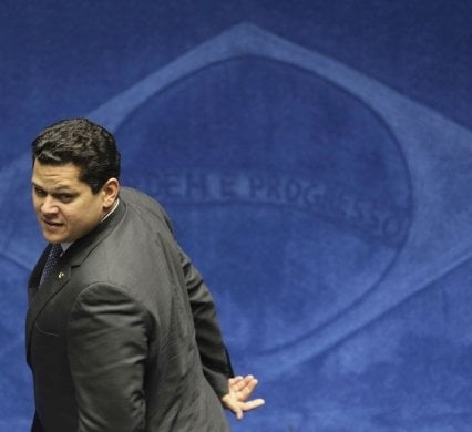 Presidente do Senado, Davi Alcolumbre (DEM-AP). [fotografo] Fabio Rodrigues Pozzebom/Agência Brasil [/fotografo]