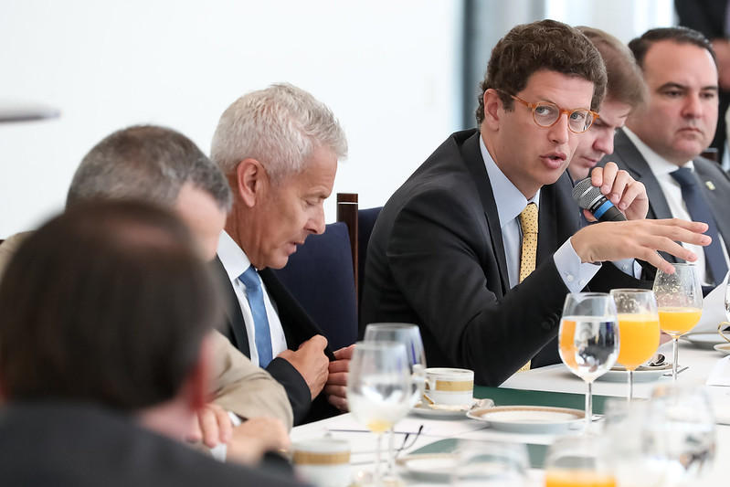 Ministro do Meio Ambiente, Ricardo Salles. [fotografo]  Marcos Corrêa/PR [/fotografo]