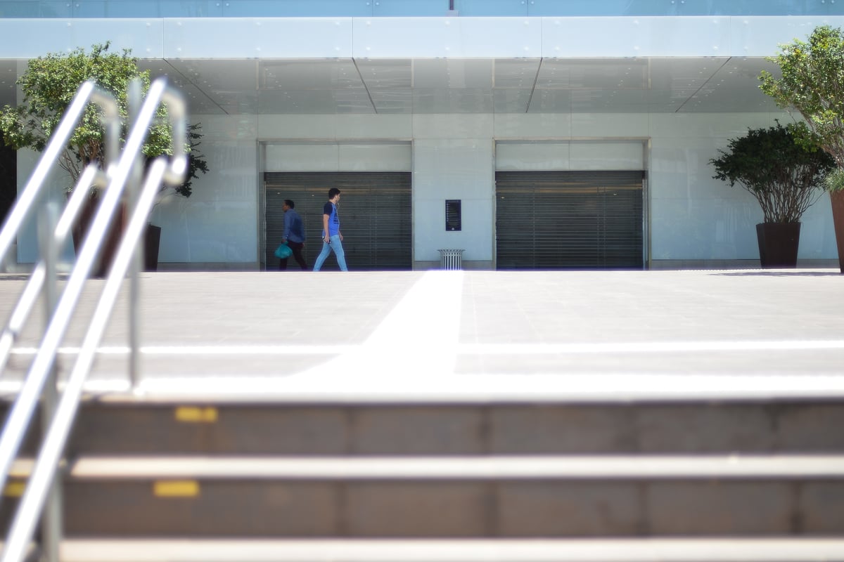 Shopping center fechado, em Brasília. [fotografo]Marcello Casal Jr./Agência Brasil [/fotografo]