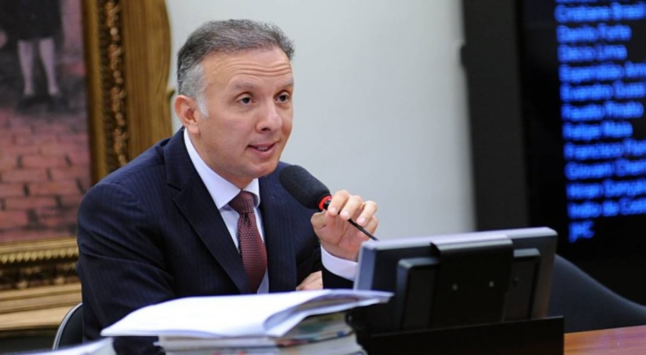 Aguinaldo Ribeiro, relator da reforma tributária na Câmara, apresentou a primeira versão do texto que será votado em julho. Foto: Ag. Câmara