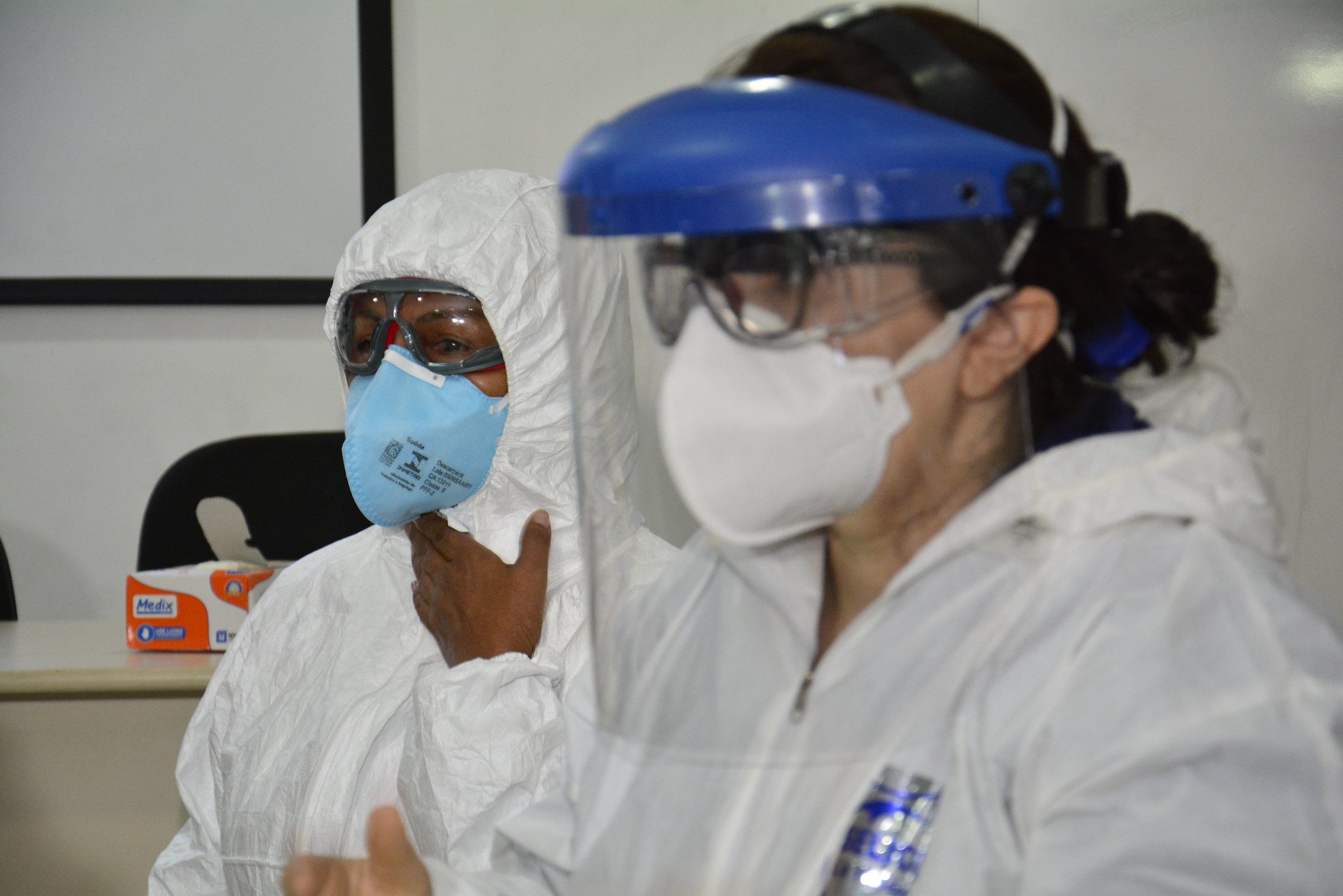 Capacitação de servidores do Samu no manejo de pacientes com o novo coronavírus[fotografo]Márcio James/Semcom[/fotografo]