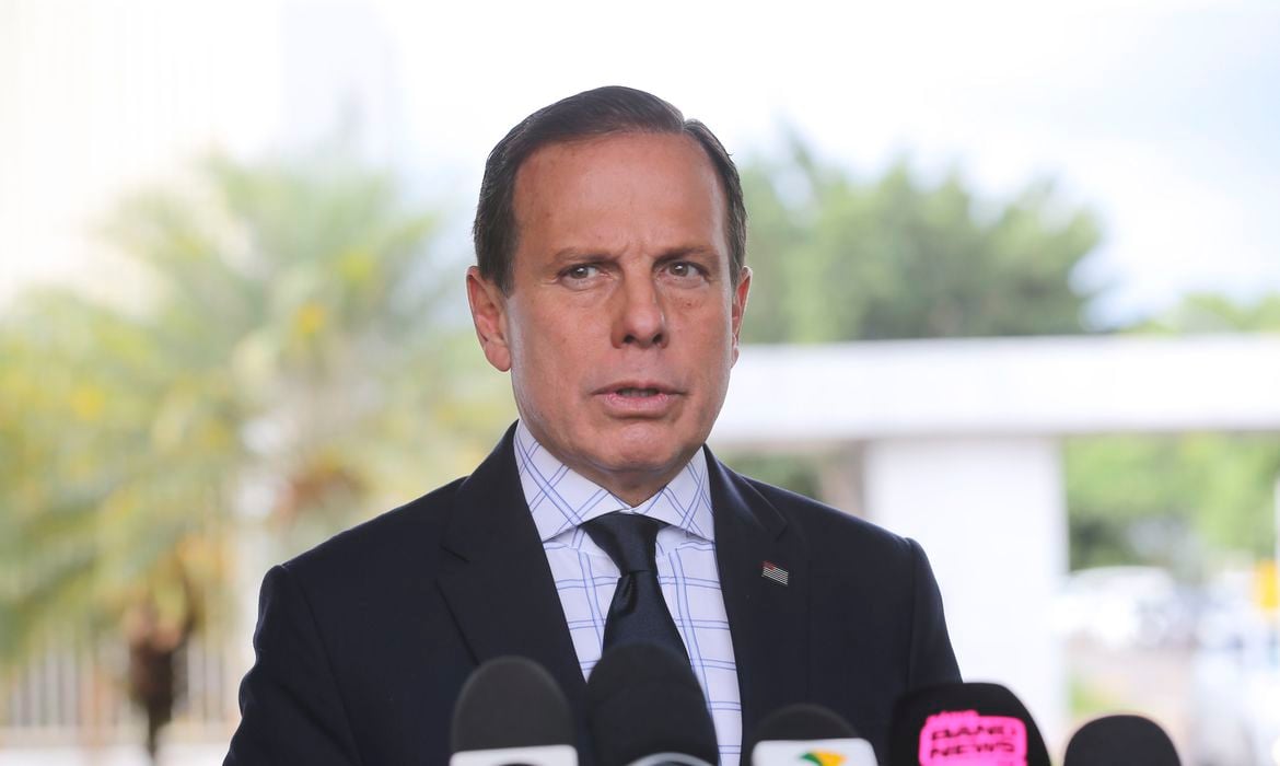 João Doria disputou as prévias do PSDB para candidatura à Presidência com o governador do Rio Grande do Sul, Eduardo Leite. Foto: Governo do Estado de São Paulo