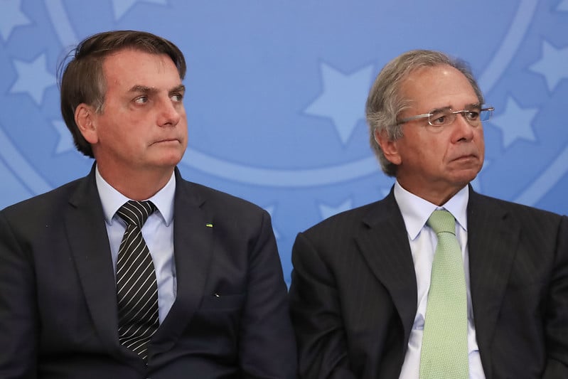 Bolsonaro e Guedes [fotografo]Marcos Corrêa/PR[/fotografo]