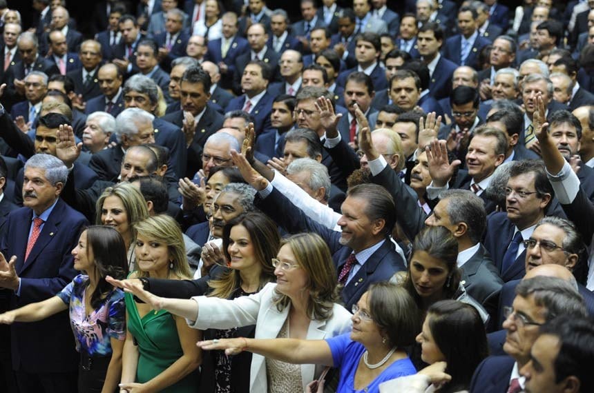 Deputadas em Plenário Foto: João Batista/Agência Câmara 