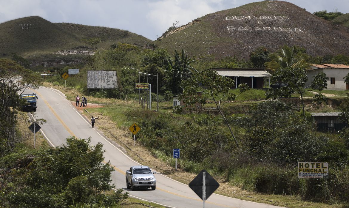 Ruas da cidade de Pacaraima [fotografo] Marcelo Camargo / Agência Brasil [/fotografo]