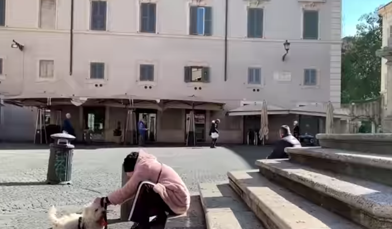 Museu a céu aberto, Roma hoje é uma cidade de ruas esvaziadas por causa do coronavírus[fotografo]Reprodução[/fotografo]