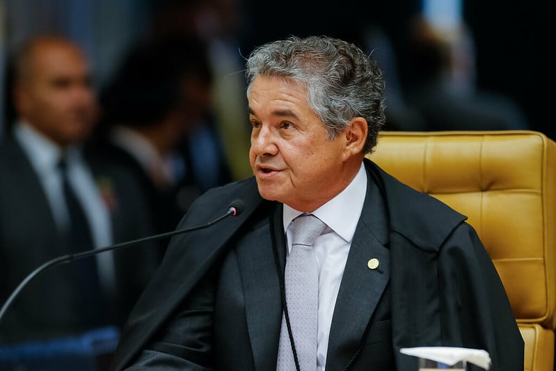 Ministro do Supremo Tribunal Federal, Marco Aurélio de Mello.
[fotografo] Cesar Itiberê/PR [/fotografo]