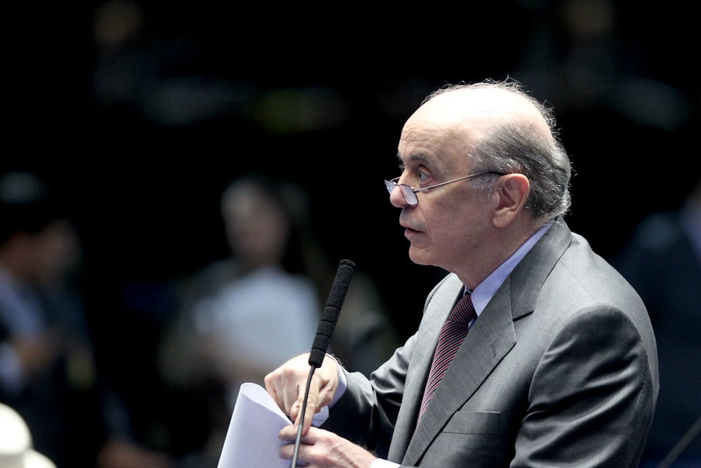 O senador e ex-ministro da Saúde José Serra comentou ao Congresso em Foco sobre a crise do coronavírus. [fotografo] Gerdan Wesley / PSDB no Senado [/fotografo]