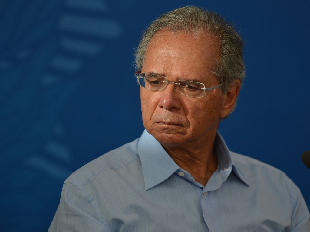 Paulo Guedes, ministro da Economia [fotografia] Marcello Casal Jr./Agência Brasil [/fotografia]