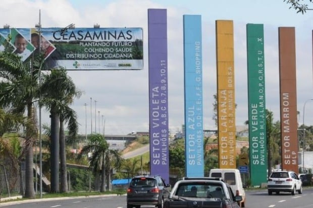 Ceasa de Contagem, na região metropolitana de Belo Horizonte[fotografo]Facebook/Reprodução[/fotografo]