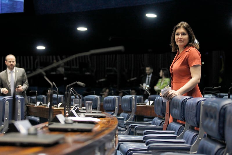 A senadora Simone Tebet, presidente da CCJ[fotografo]Roberto Castello/Ascom/Simone Tebet[/fotografo]