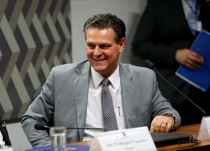 Carlos Fávaro (PSD-MT) em audiência no Senado Federal. [fotografo] Wilson Dias / Agência Brasil [fotografo] 