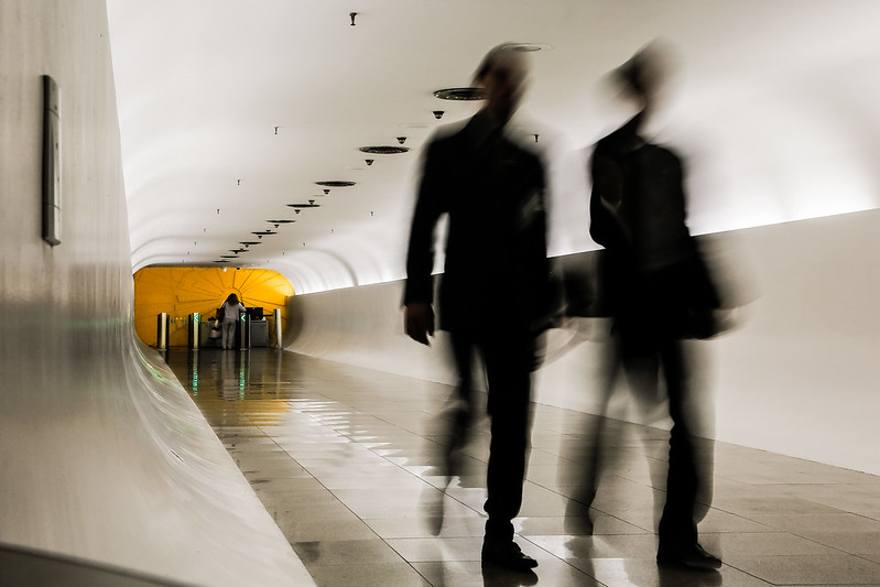 Túnel que dá acesso do Palácio do Planalto ao anexo II. [fotografo]Marcos Corrêa/PR[/fotografo]