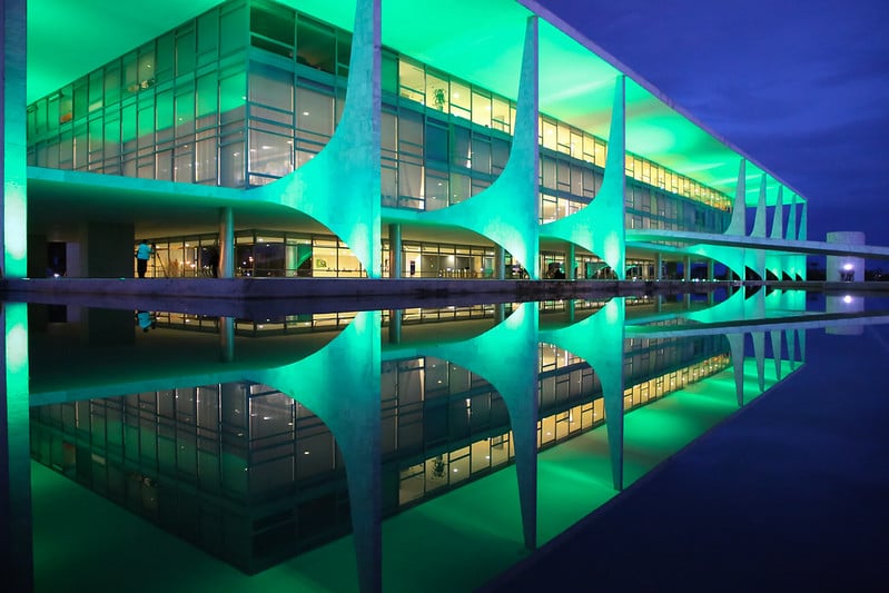 Palácio do Planalto à espera de dias melhores e da volta da normalidade. Foto: Anderson Riedel/PR