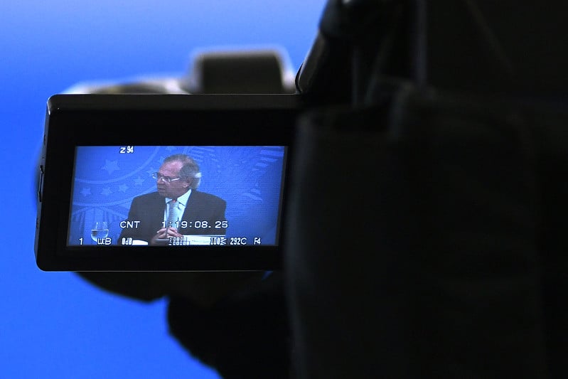 O ministro da Economia, Paulo Guedes [fotografo] Edu Andrade/Ascom/ME [/fotografo].