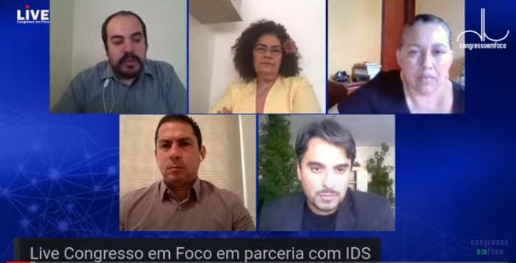 Live do Congresso em Foco discutiu projeto de lei sobre regularização fundiária.