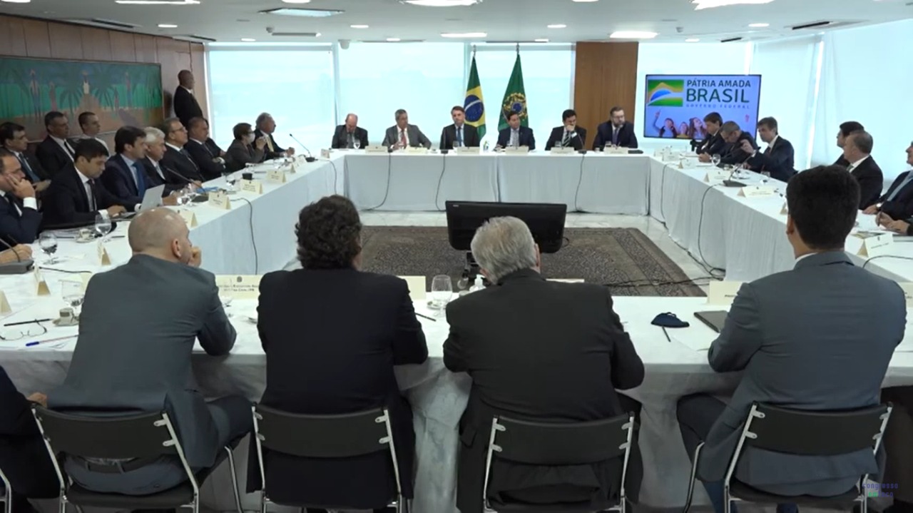 Reunião ministerial de 22 de abril de 2020 [fotografo] Reprodução [/fotografo]