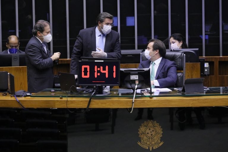 O presidente da Câmara, Rodrigo Maia. [fotografo] Najara Araújo / Câmara dos Deputados [/fotografo].