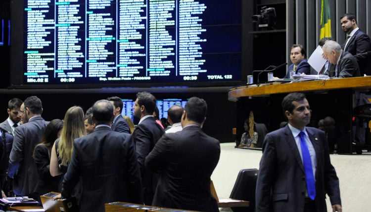 Plenário da Câmara dos Deputados [fotografo] Agência Câmara [/fotografo].