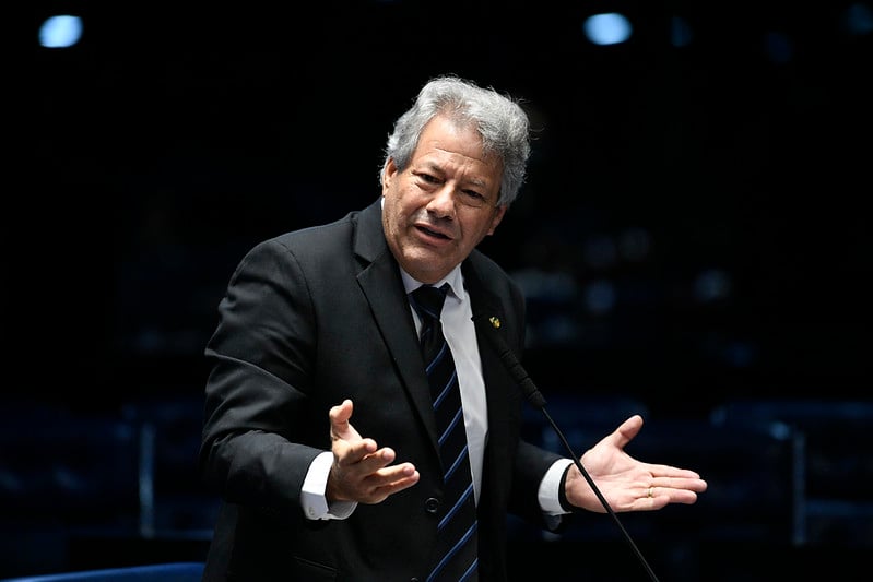 Senador Luiz do Carmo (MDB-GO). [fotografo]Pedro França/Agência Brasil[/fotografo]