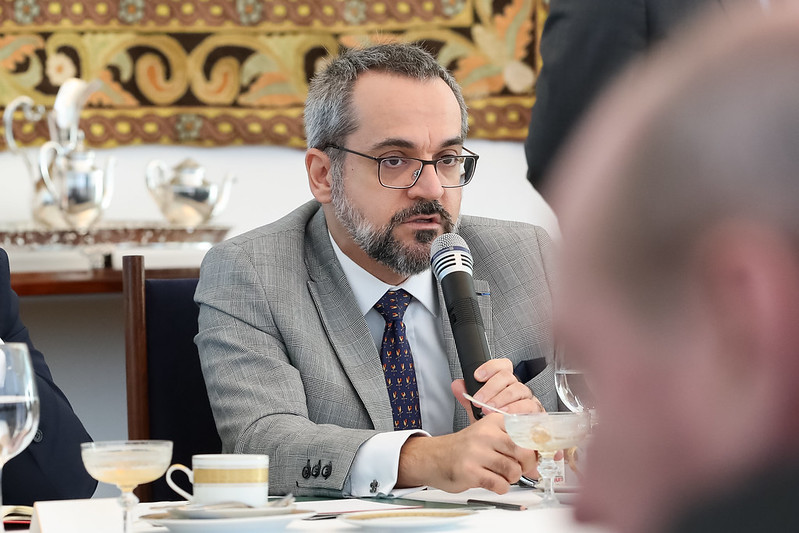 Senado Federal aprovou um requerimento de convite para que o ex-ministro do MEC Abraham Weintraub compareça a Comissão de Educação. [fotografo] Marcos Corrêa/PR [/fotografo]