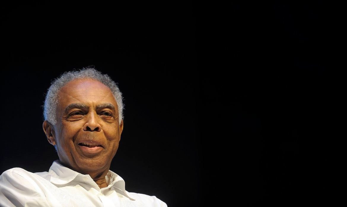 O músico e ex-ministro Gilberto Gil deve participar da Live pela democracia nesta quinta-feira (18) [fotografo] Fernando Frazão/Agência Brasil)[/fotografo]