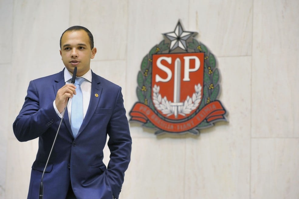 O deputado estadual Douglas Garcia (PSL-SP). [fotografo]Divulgação/Alesp[/fotografo]