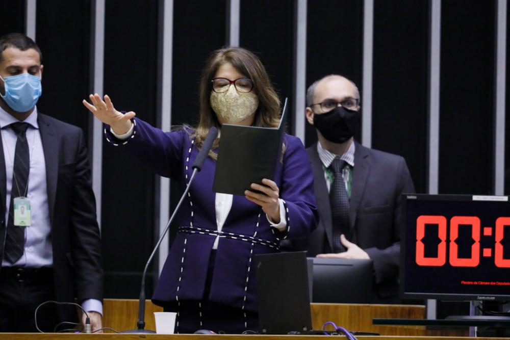 Posse da deputada Carla Dickson (Pros-RN) na Câmara dos Deputados. [fotografo]Najara Araújo/Câmara dos Deputados[/fotografo]