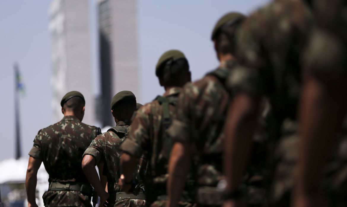 Preparativos para o desfile de 7 de Setembro, na Esplanada dos Ministérios [fotografo] Marcelo Camargo/ Agência Brasil[/fotografo]