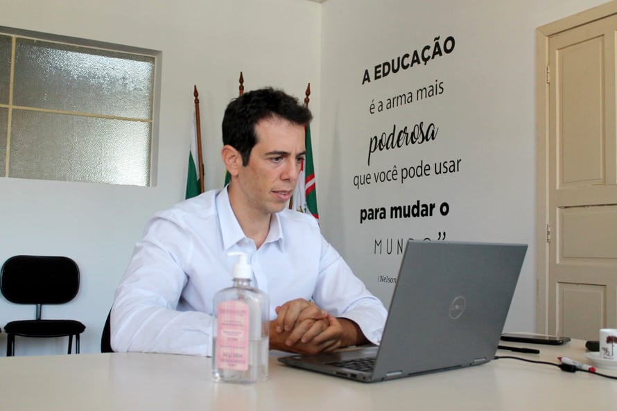 Renato Feder, secretário de Educação do Paraná [fotografo] divulgação/SEED [/fotografo]