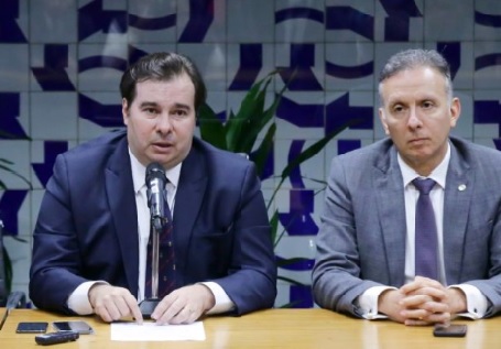 Rodrigo Maia e Aguinaldo Ribeiro [fotografo]Cleia Viana/Ag. Câmara[/fotografo]